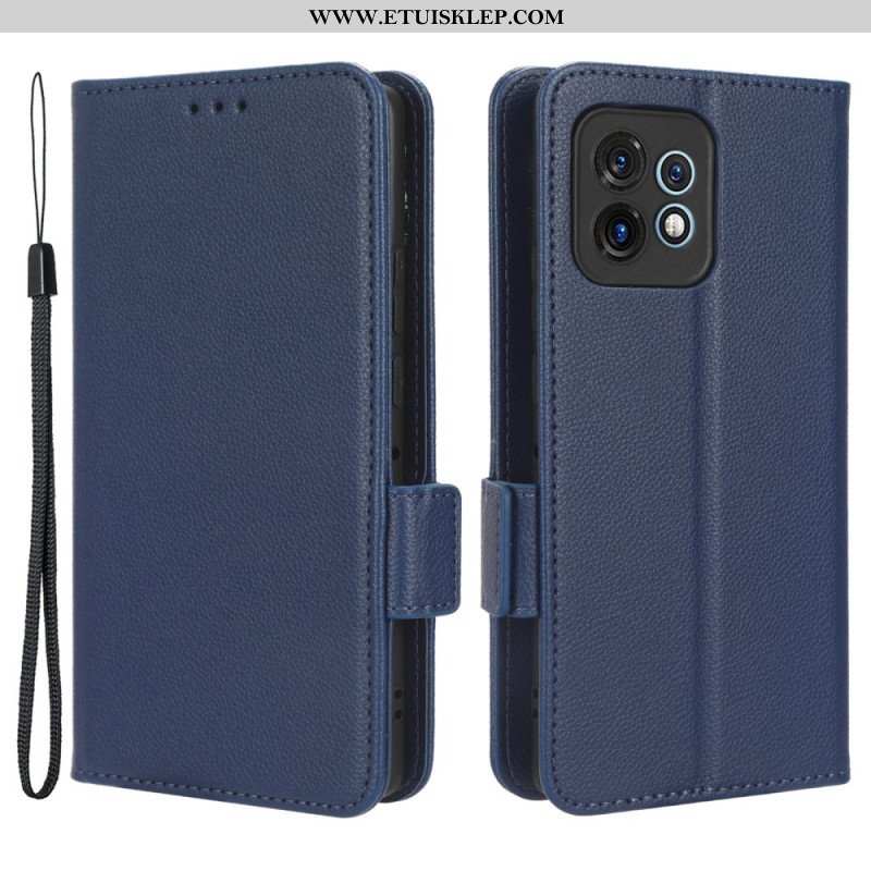 Etui Folio do Motorola Edge 40 Pro Podwójne Zapięcie Finezja